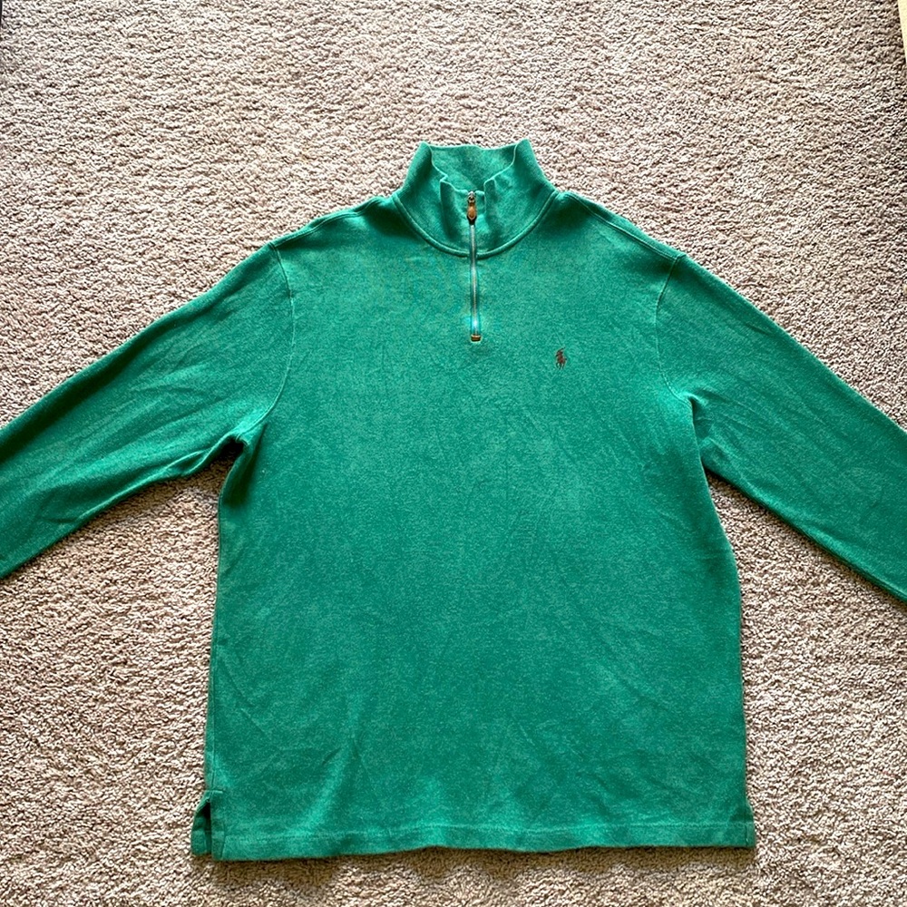 XL Green Ralph Lauren turtleneck sweater